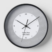 独自の壁時計を作成 壁時計 (正面)