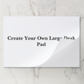 独自の大きなデスクパッドを作成 ペーパーパッド (折り畳み)