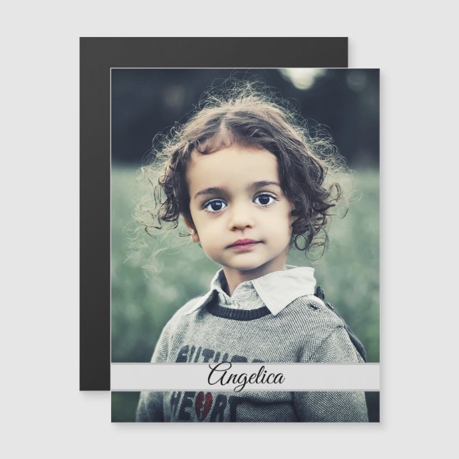 独自の大きな磁石を作成 (正面/裏面)