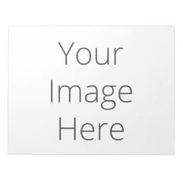 独自の大きな11インチx 8.5インチメモ帳を作成 – 40ページ ノートパッド