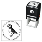 独自の大西洋のパフィン差出人住所を作成 セルフインキングスタンプ (インサイチュ)