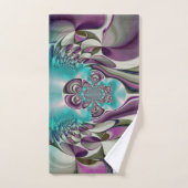 独自の天使の質のアートエレガントデザインを作成 バスタオルセット (ハンドタオル)