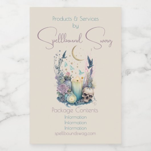 独自の天測ゴシックを作成する フードラベル (シングルラベル)