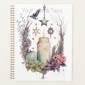 独自の天的なゴシックの秋を作成 プランナー手帳 (正面)