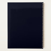 独自の天空のアクエリアス〔占星術の〕十二宮図を作成 プランナー手帳 (裏面)