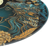 独自の天空のジェミニのガラス祭壇ボードを作成する カッティングボード (角)