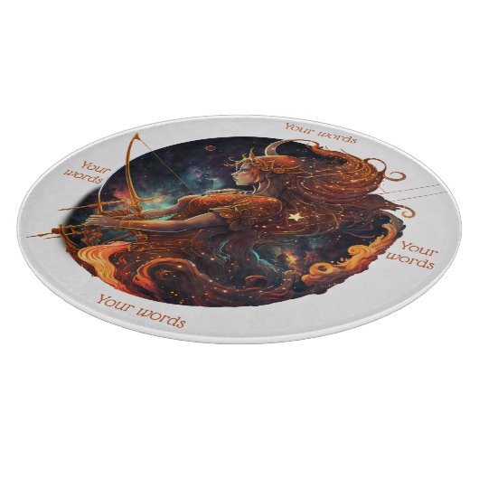 独自の天空の射手座祭壇を作成 カッティングボード (角)