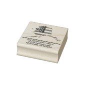 独自の姓を作成アラスカ差出人住所 ラバースタンプ (スタンプ)