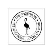 独自の姓Flamingoを作成する ラバースタンプ (インプリント)