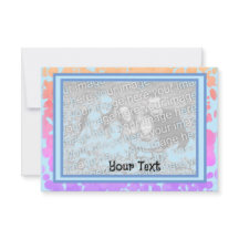 独自の子供の誕生日招待状