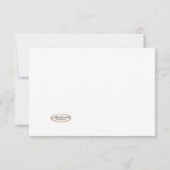 独自の子供の誕生日招待状 招待状 (裏面)