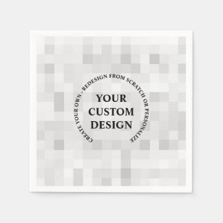 独自の完全なのカスタム作成 スタンダードカクテルナプキン