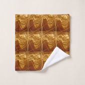 独自の完璧なアフリカの家族のカスタム作成 バスタオルセット (ウォッシュタオル)