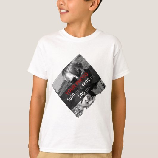 独自の対角線を作成カスタムする Tシャツ (正面)