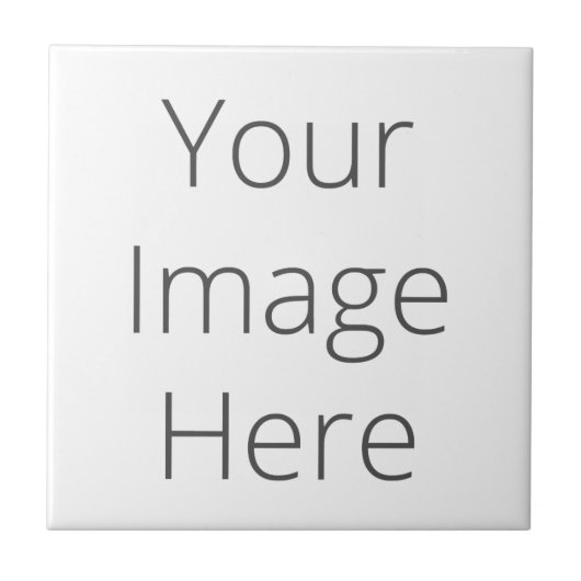 独自の小さなセラミックフォトタイルを作成する タイル (正面)