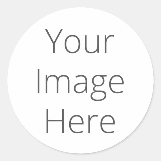 独自の小さな丸いステッカーを作成 ラウンドシール (正面)