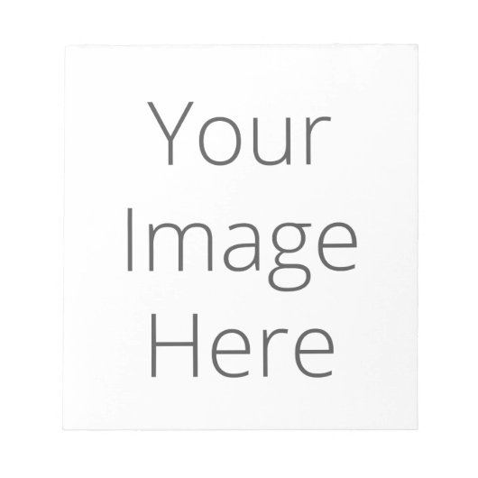 独自の小さな5.5" x 6インチメモ帳を作成 – 40ページ ノートパッド (正面)