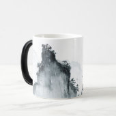 独自の山の風景を作成 モーフィングマグカップ (正面左)