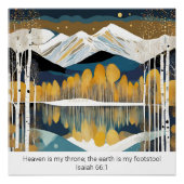 独自の山を作成引用文聖なる書物、 経典 ポスター (正面)