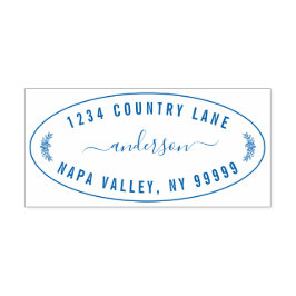 独自の差出人住所のモダン作成 セルフインキングスタンプ