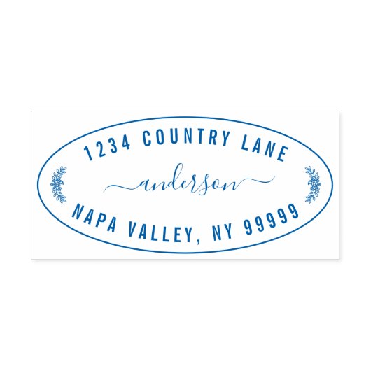 独自の差出人住所のモダン作成 セルフインキングスタンプ (デザイン)