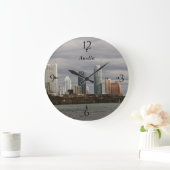 独自の市内時計を作成する ラージ壁時計 (ホーム)