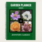 独自の庭園の写真を作成する プランナー手帳 (正面)