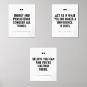 独自の引用文のやる気を起こさせる作成 (正面)