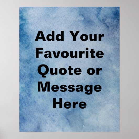 独自の引用文のやる気を起こさせる作成 ポスター (正面)