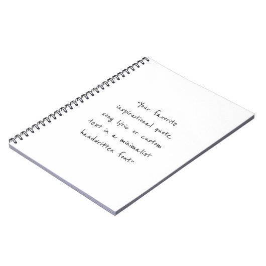 独自の引用文のパーソナライズされた作成 ノートブック (左側)