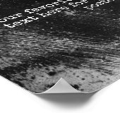 独自の引用文の作成グランジ ポスター (角)