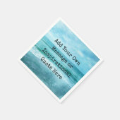 独自の引用文を作やる気を起こさせる感動的成 スタンダードカクテルナプキン (角)