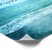 独自の引用文を作やる気を起こさせる感動的成 ポスター (角)