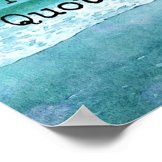 独自の引用文を作やる気を起こさせる感動的成 ポスター (角)