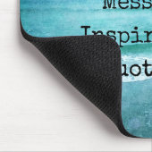 独自の引用文を作やる気を起こさせる感動的成 マウスパッド (コーナー)