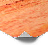 独自の引用文を作カスタム成 – Desert Sunset ポスター (角)