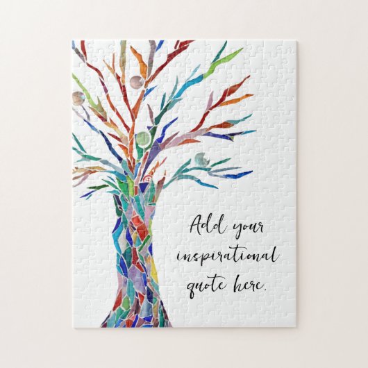 独自の引用文を作感動的やる気を起こさせる成 ジグソーパズル (縦)