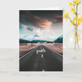 独自の引用文を作成カスタム-オープンロード カード (黄色い花)