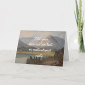 独自の引用文を作成カスタム – 山 カード (正面)