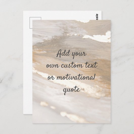 独自の引用文カスタムの作成 – 中立 ポストカード (正面/裏面)