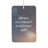 独自の引用文カスタムを作成 – Night Sky Car Air F カーエアーフレッシュナー (正面)