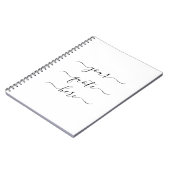 独自の引用文カスタムスクリプトのエレガント作成 ノートブック (左側)