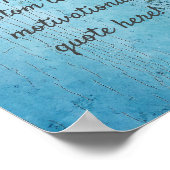 独自の引用文カスタムポスターの作成絵を描-  ポスター (角)