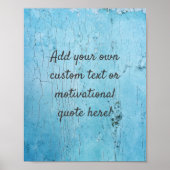 独自の引用文カスタムポスターの作成絵を描-  ポスター (正面)