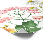 独自の引用文カスタムポスターの作成 – フローラ ポスター (角)