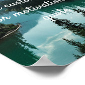 独自の引用文カスタムポスターの作成 – Banff Canada ポスター (角)