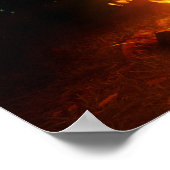 独自の引用文カスタムポスターの作成 – Camp Fire ポスター (角)