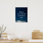 独自の引用文カスタムポスターの作成 – Night Sky ポスター (キッチン)