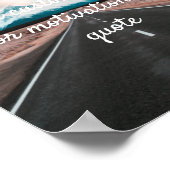 独自の引用文カスタムポスターの作成 – Open Road ポスター (角)