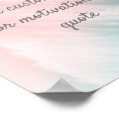 独自の引用文カスタムポスターの作成 – Pastel ポスター (角)